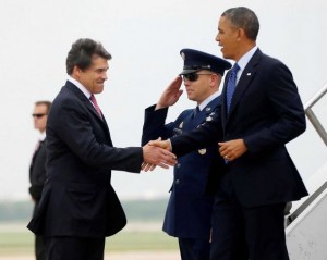 Gov. Perry and President Obama